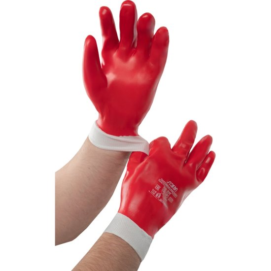 Маслобензостойкие перчатки Gigant Гранат
