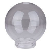 Плафон для фонаря уличного TDM ПММА 160мм А85 резьба прозрачный