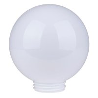 Плафон для фонаря уличного TDM ПММА 200мм А85 резьба опал