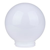 Плафон для фонаря уличного TDM ПММА 160мм А85 резьба опал