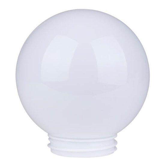 Плафон для фонаря уличного TDM ПММА 160мм А85 резьба опал