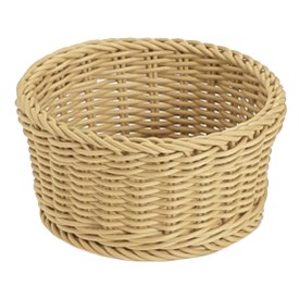 Корзинка ESPRADO Костра/Costura 2,5л 19x9см кремовый плетеная полипропилен