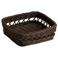 Корзинка ESPRADO Костра/Costura 2,4л 20x20x6см коричневый плетеная полипропилен