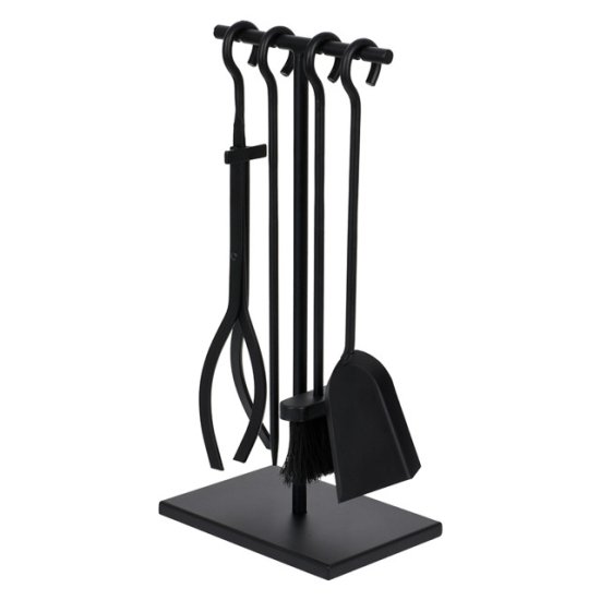 Набор для камина Печные штучки 50х22х15 см 4 предмета на подставке