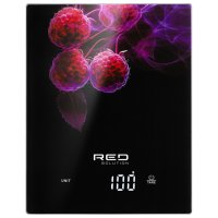 Весы кухонные RED SOLUTION S728 до 10кг стекло