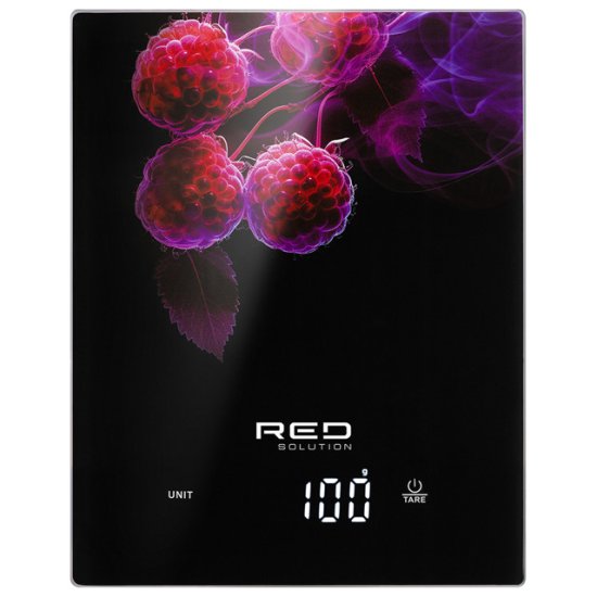 Весы кухонные RED SOLUTION S728 до 10кг стекло