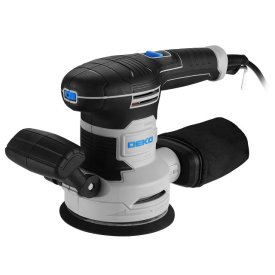 Шлифмашина эксцентриковая DEKO DKG600  600Вт  125/150мм