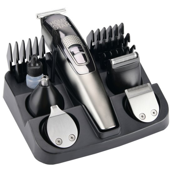 Машинка для стрижки HOMESTAR HS-9025 3-12мм 9 насадок сеть/аккумулятор