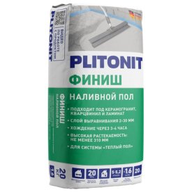 Ровнитель для внутр.работ PLITONIT Финиш быстротвердеющий 20кг