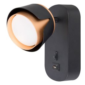 Спот ARTE LAMP Амакс GX53 1х12Вт алюминий черный