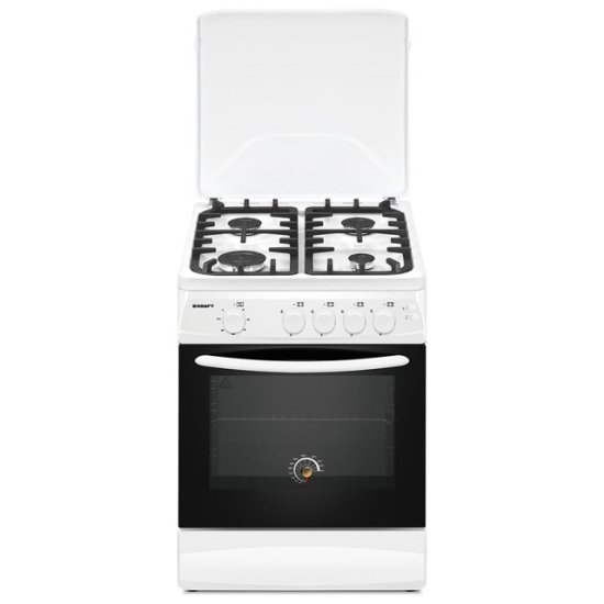 Плита газовая KRAFT KF-FSK6407AGWI 87х60х60см белый