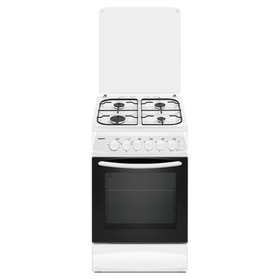 Плита комбинированная KRAFT KF-FSK5407AEW 87х50х63см белый (электрическая духовка)