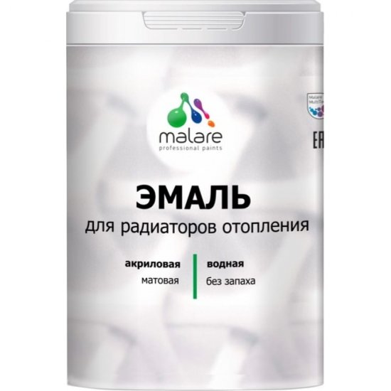 Эмаль для радиаторов и батарей отопления MALARE 2036748349079
