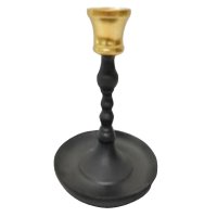 Подсвечник MAXIJOY 13х13х14см алюминий черный