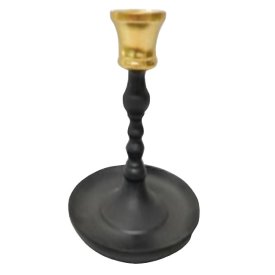 Подсвечник MAXIJOY 13х13х14см алюминий черный