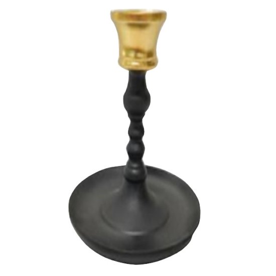 Подсвечник MAXIJOY 13х13х14см алюминий черный