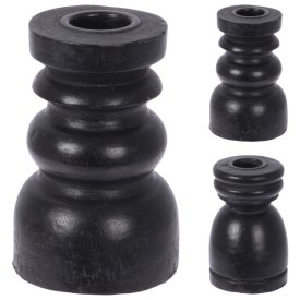 Подсвечник 1 свеча 6х10см дерево манго черный