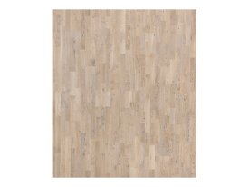 Паркет POLARWOOD Smooth 3полос Дуб Ритм белый лак 1116х188х14мм