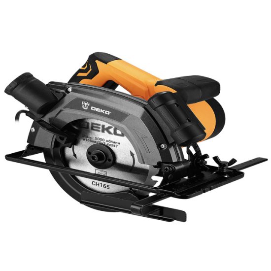Пила циркулярная DEKO CS-1500W 165мм 1500Вт