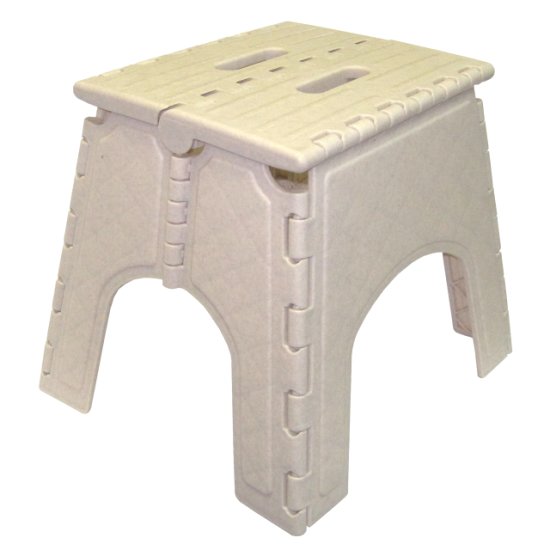 Табурет складной 29x33x29см пластик цвет в асс-те