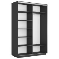 Корпус шкафа-купе Экспресс 1200х2200х600мм серый диамант