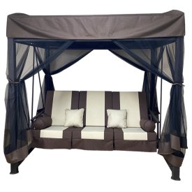 Качели-диван GREENGARD Павильон Стенли 2,42х2,36х1,76м (до 500 кг)