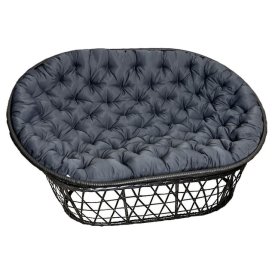 Кресло РЕЛАКС 83х165х105см искусственный ротанг