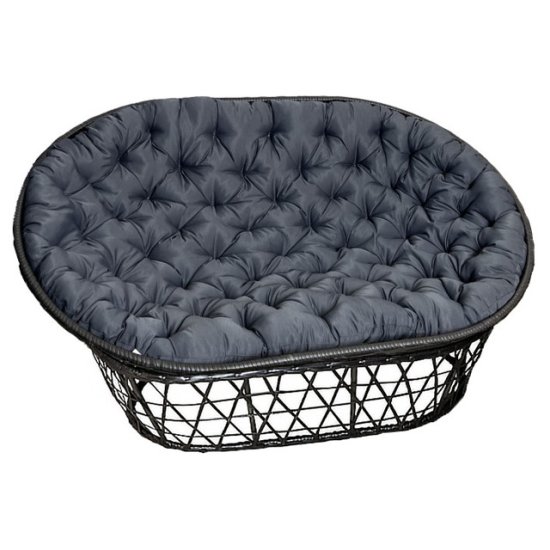 Кресло РЕЛАКС 83х165х105см искусственный ротанг