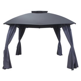 Шатер KOOPMAN 3х3х2,7м серый с боковыми полотнами