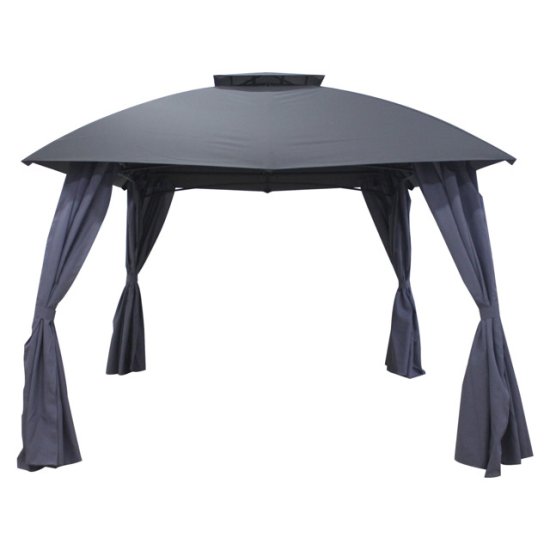 Шатер KOOPMAN 3х3х2,7м серый с боковыми полотнами