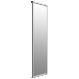 Дверь-купе ELEGANT 2252х583мм зеркало алюминий