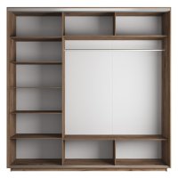 Корпус шкафа-купе Экспресс 2100х2200х600 Дуб Табачный/ЛДСП