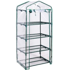 Парник переносной MAXITERRA 69х49х160см 4 полки ПВХ