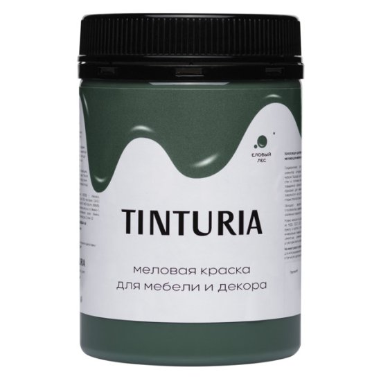 Краска для мебели и декора TINTURIA 0,35кг еловый лес, арт.028819770