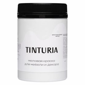 Краска для мебели и декора TINTURIA 0,35кг бриллиантовый белый, арт.028819762