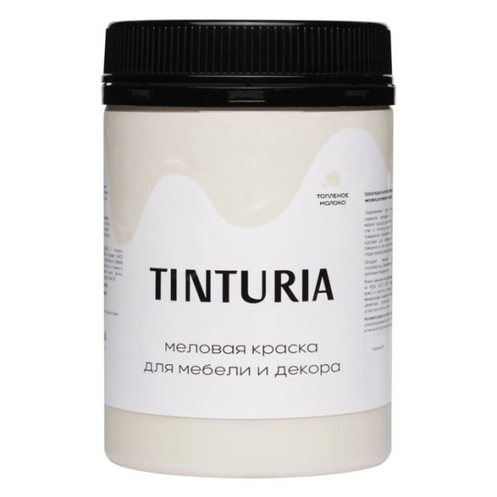 Краска для мебели и декора TINTURIA 0,35кг топленое молоко, арт.028819778