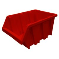 Лоток для метизов 225х155х120мм красный