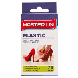 Пластыри MASTER UNI Еlastic 20шт