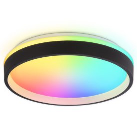 Светильник светодиодный AMBRELLA LIGHT Дэнс RGB 3000K-6500K черный/золото