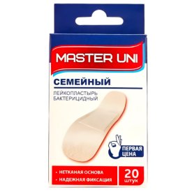 Пластыри MASTER UNI Семейный 20шт