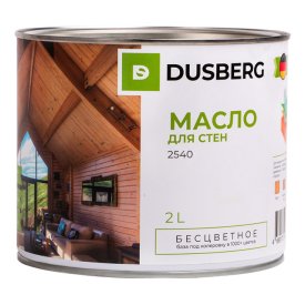 Масло DUSBERG для стен внутри помещения 2 л бесцветное, арт. 2540200
