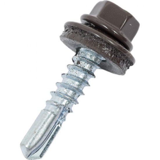 Саморез по металлу Daxmer №3 5,5х25 RAL8019