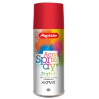 Краска аэрозольная MAGIC LINE акриловая 265г красная насыщенная #150, арт.ML150