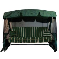 Качели-диван Артемида-2 170х230х145см (до 350кг) с москитной сеткой и 2 подушки