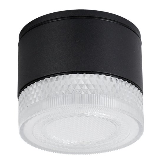 Светильник потолочный уличный ARTE LAMP Пяутос GX53 1х15Вт IP54 алюминий черный