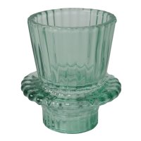 Подсвечник MAXIJOY Emerald 4х4х7см стекло