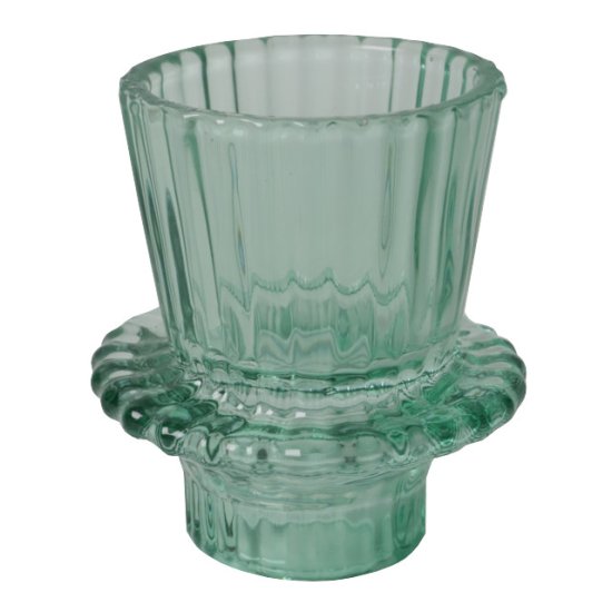 Подсвечник MAXIJOY Emerald 4х4х7см стекло