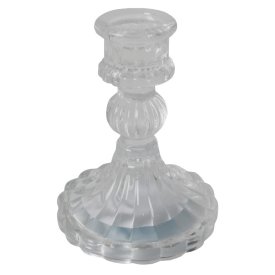 Подсвечник MAXIJOY Кристалл/Crystal 8х8х10,5см стекло