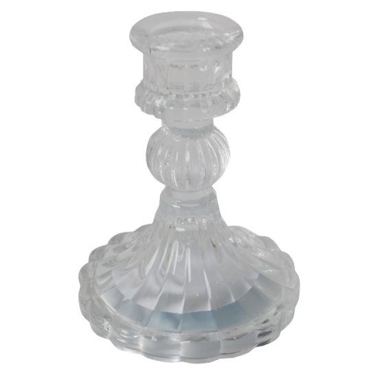 Подсвечник MAXIJOY Кристалл/Crystal 8х8х10,5см стекло