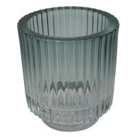 Подсвечник MAXIJOY Quartz 8х8х8,5см стекло